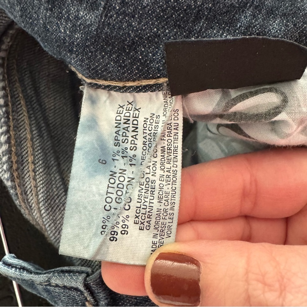 Nine West Y2K Jeans Denim Bootcut Medium Wash Mid Rise Zip Closure Size 6 / 27 - Picture 11 of 16